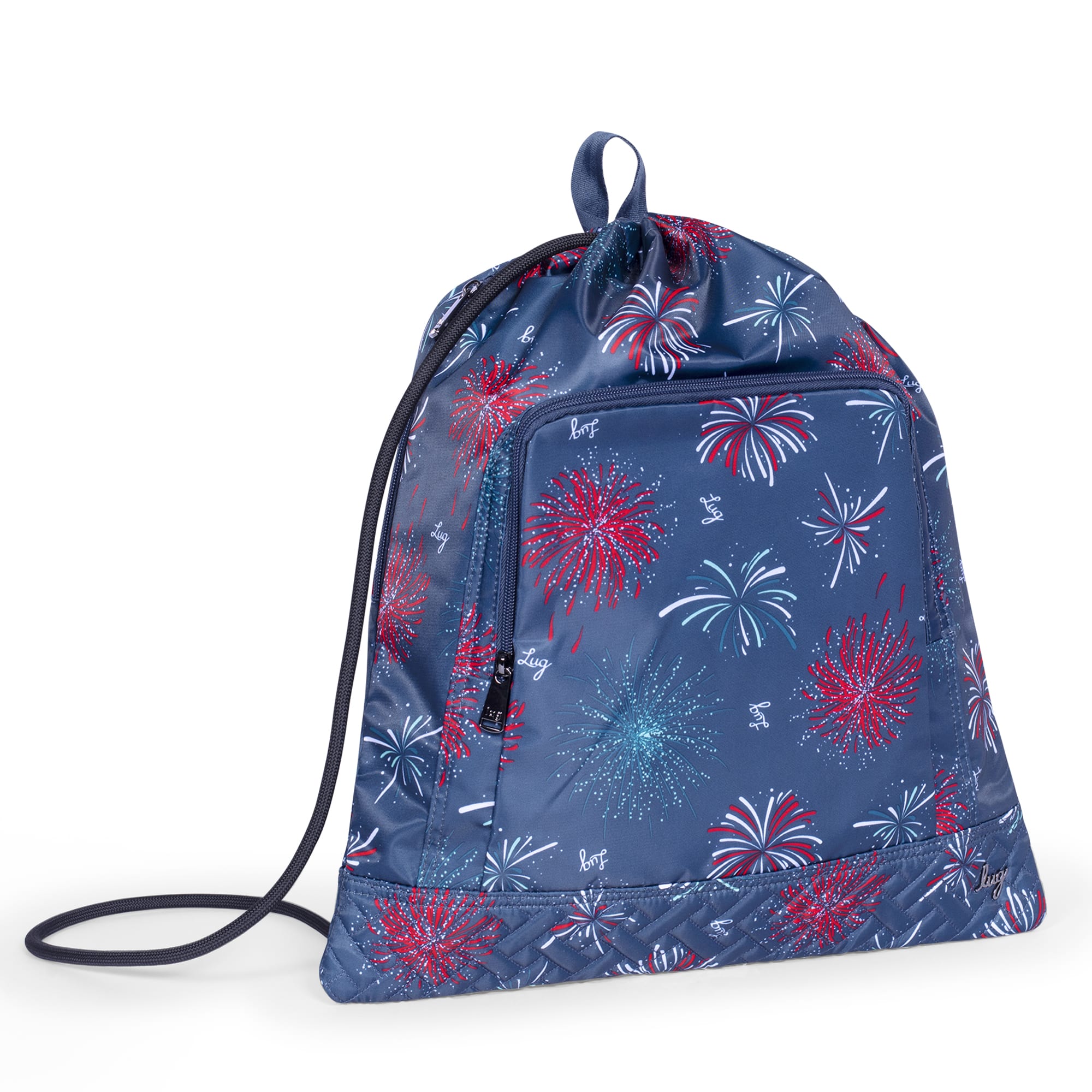 Jumping Jack Drawstring Backpack - FIREWORK NAVY - JumpingJack_FireworkNavy_02
